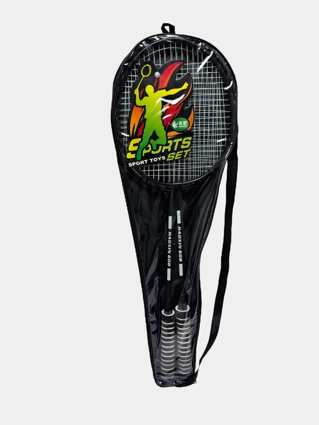 Badminton to'plami, Metall raketkalar va sumka bilan, 6 yoshdan oshgan bolalar va oila uchun — 5-rasm