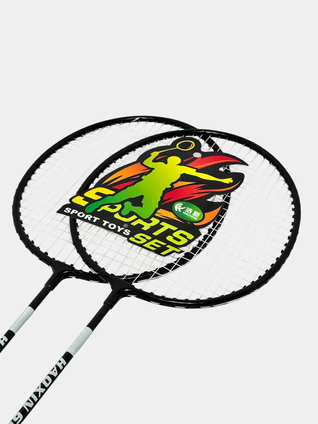 Badminton to'plami, Metall raketkalar va sumka bilan, 6 yoshdan oshgan bolalar va oila uchun — 6-rasm