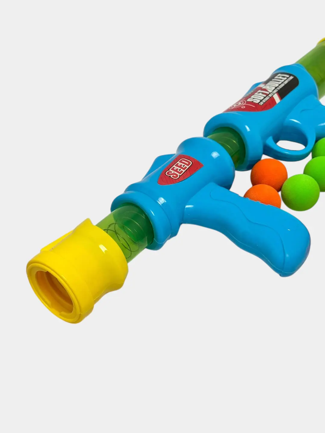 Plastik havo to'pponchasi, o'yin blastery, koordinatsiyani rivojlantiradi, 8+ — 3-rasm