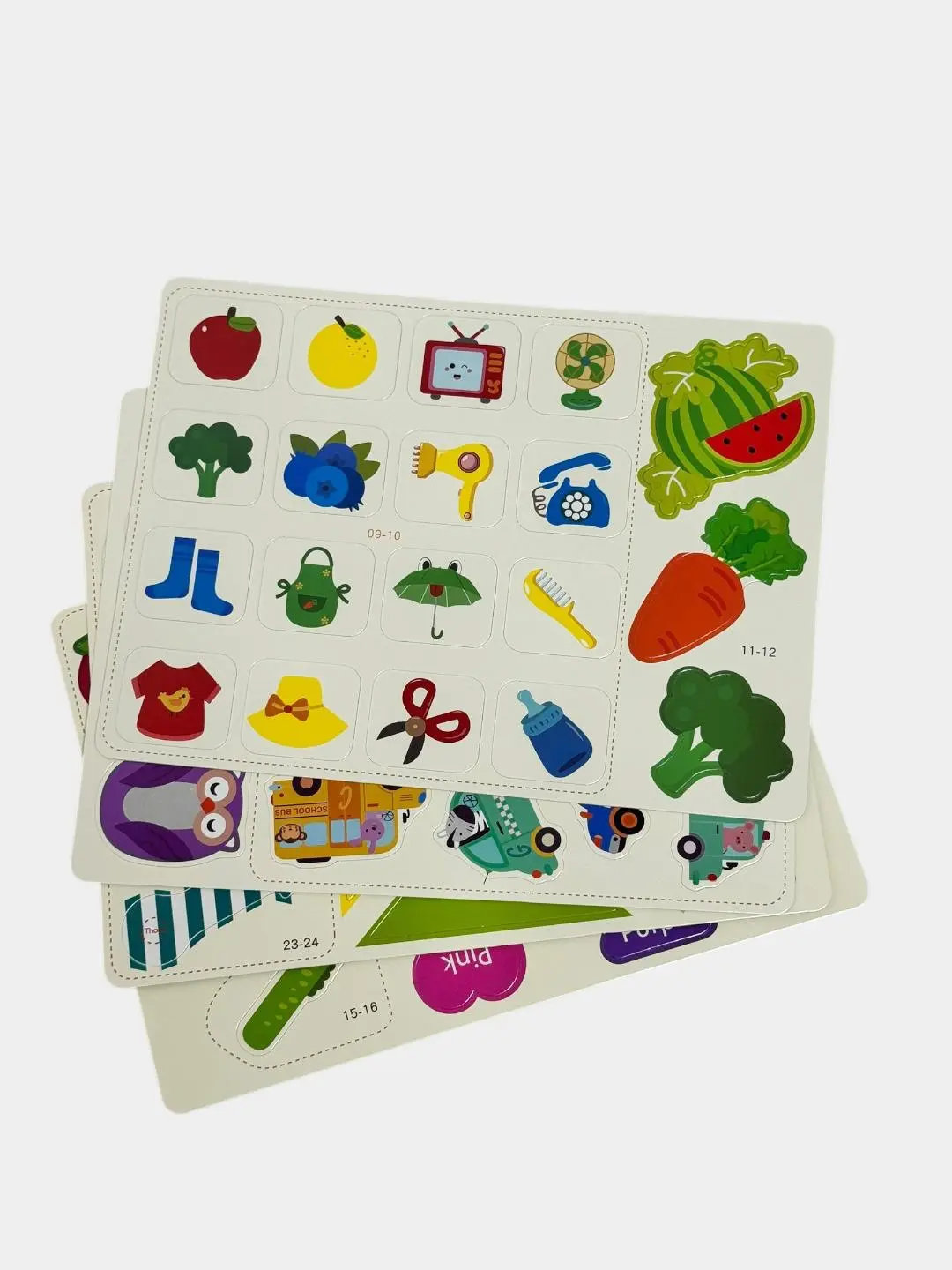 3+ yoshdagi bolalar uchun Art interaktiv sensory kitob texturalar bilan — 5-rasm