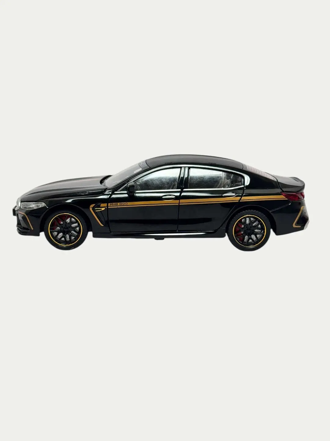Metall BMW Manhart o'yinchoq mashina 3 yoshdan oshgan bolalar uchun, kolleksion model, realistik — 5-rasm