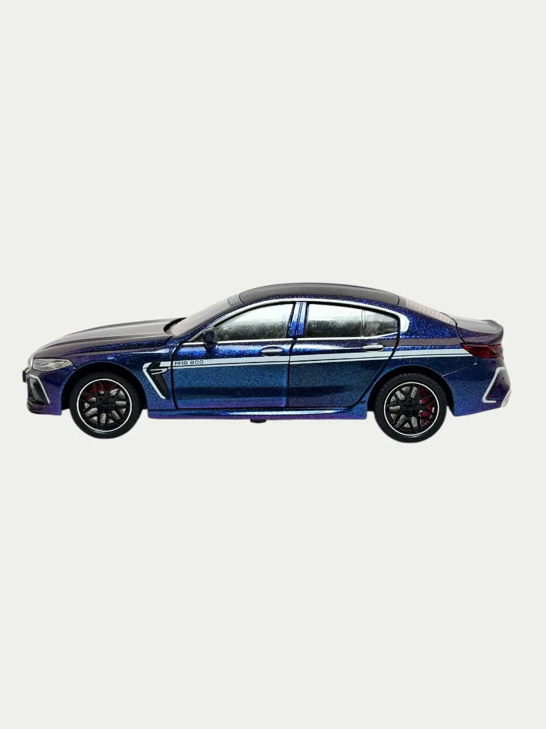 Metall BMW Manhart o'yinchoq mashina 3 yoshdan oshgan bolalar uchun, kolleksion model, realistik — 8-rasm