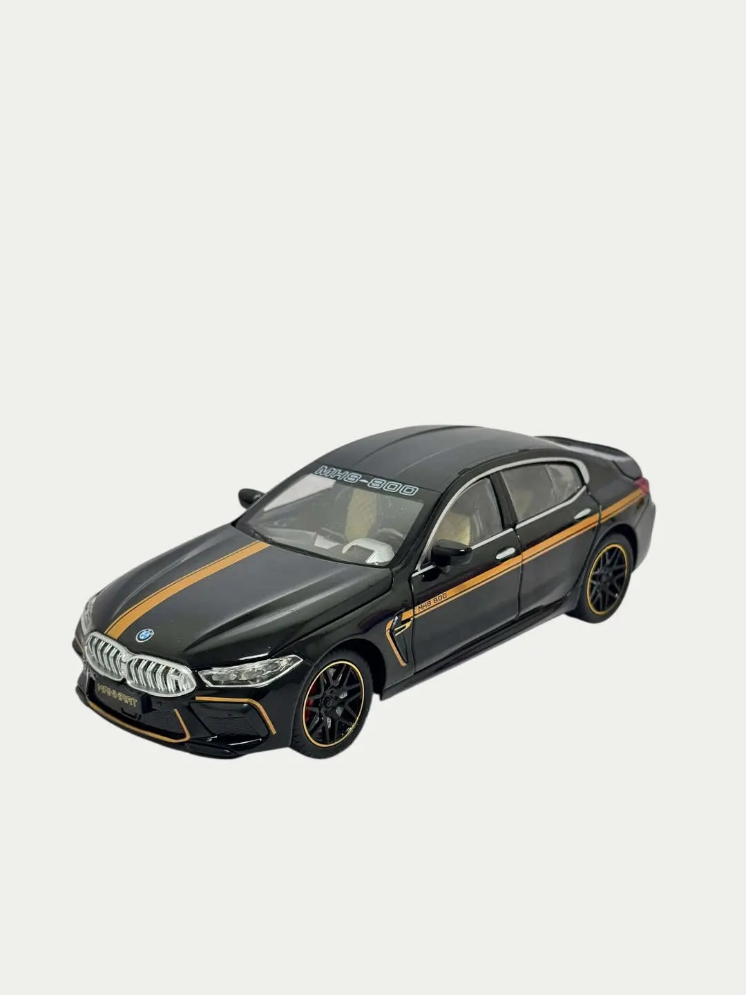 Metall BMW Manhart o'yinchoq mashina 3 yoshdan oshgan bolalar uchun, kolleksion model, realistik — 4-rasm