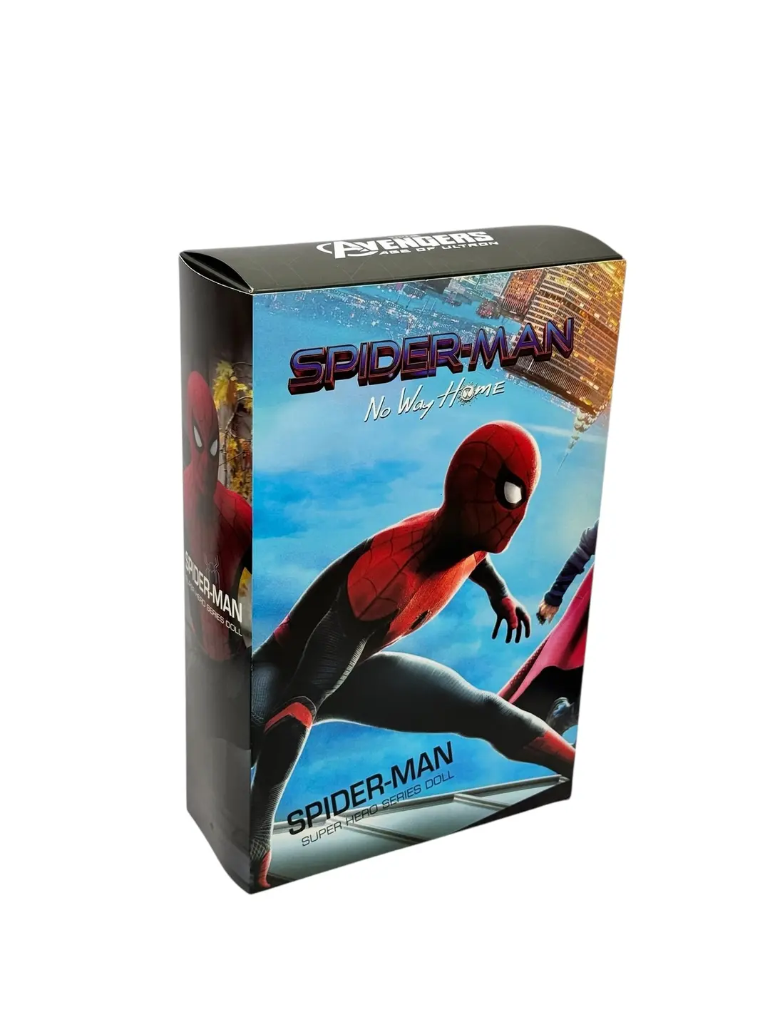 O'rgimchak-odam o'yinchoq figurasi Super Hero Series, vinil qo'g'irchoq Marvel, 33 sm