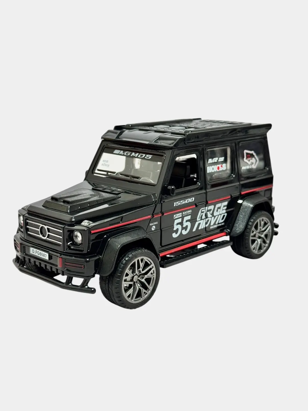 Моделька пластмассовый Гелик Mercedes-Benz G-Class, игрушечный внедорожник для мальчиков