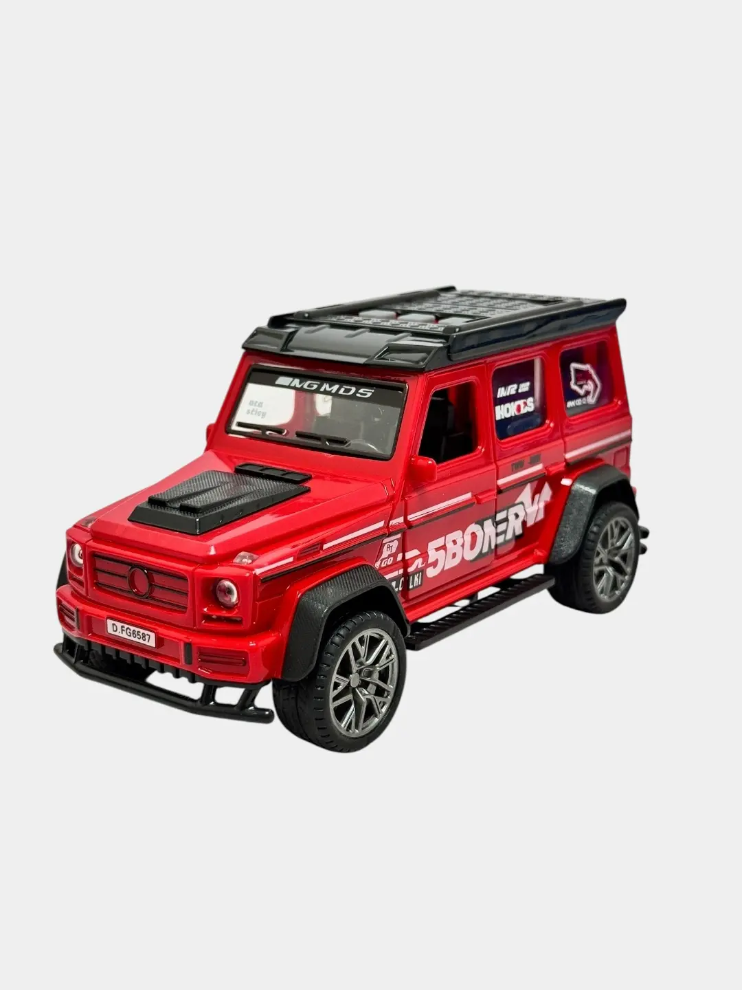 Plastmassali o'yinchoq mashina Gelik Mercedes-Benz G-Class, o'g'il bolalar uchun — 3-rasm
