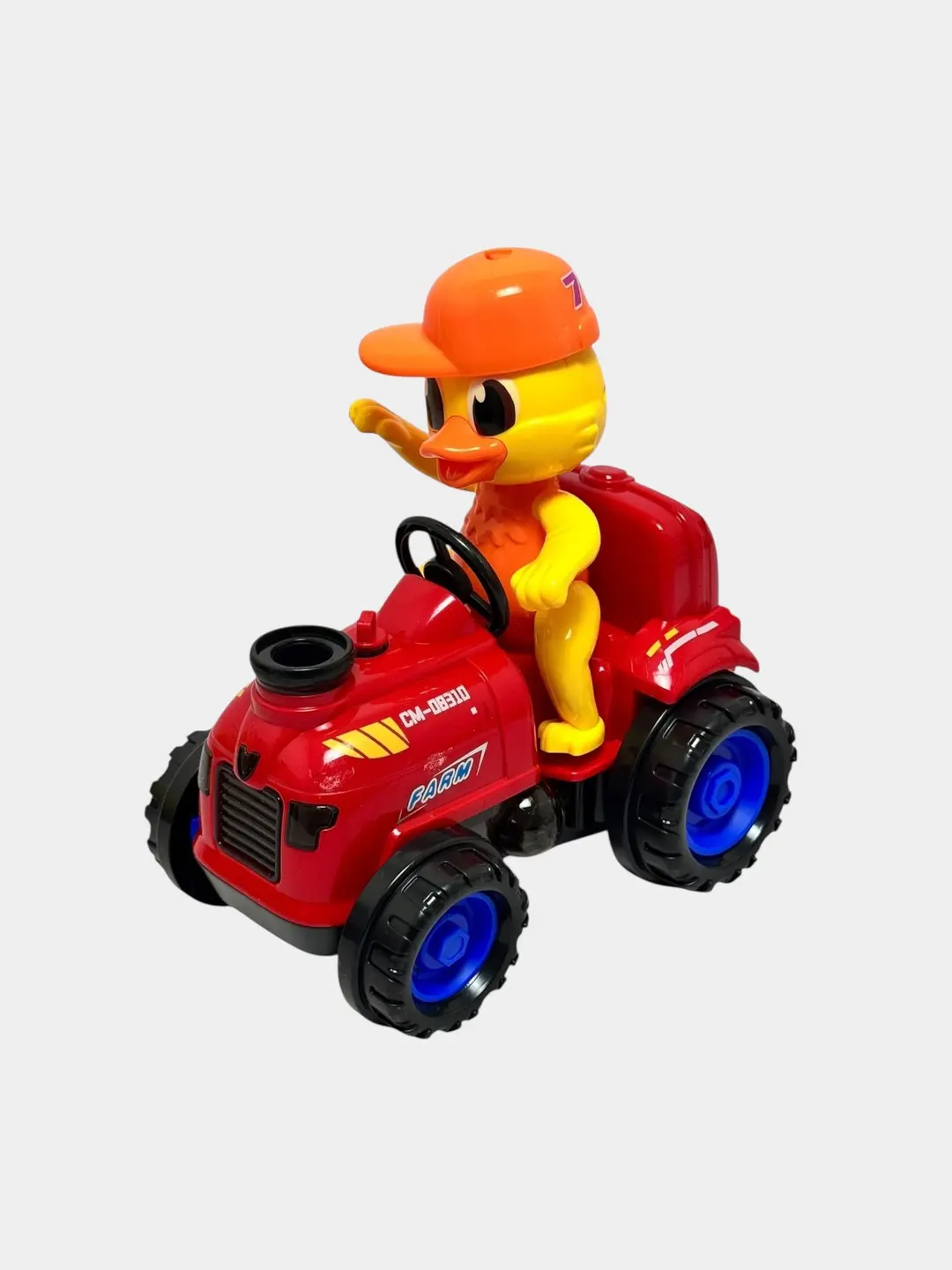 Musiqiy traktor interaktiv sovuq bug' va chiroqlar bilan, 360 darajaga aylanadigan — 3-rasm