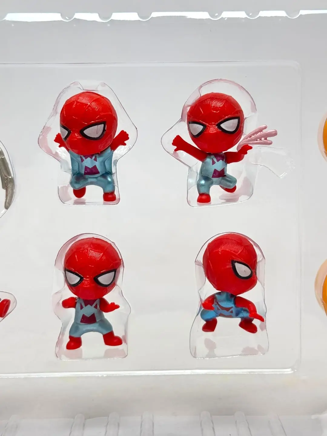Spider-Man Figuralari 8 tur, Anime/Chibi dizayni, 3+ yosh va kollektsionerlar uchun — 5-rasm