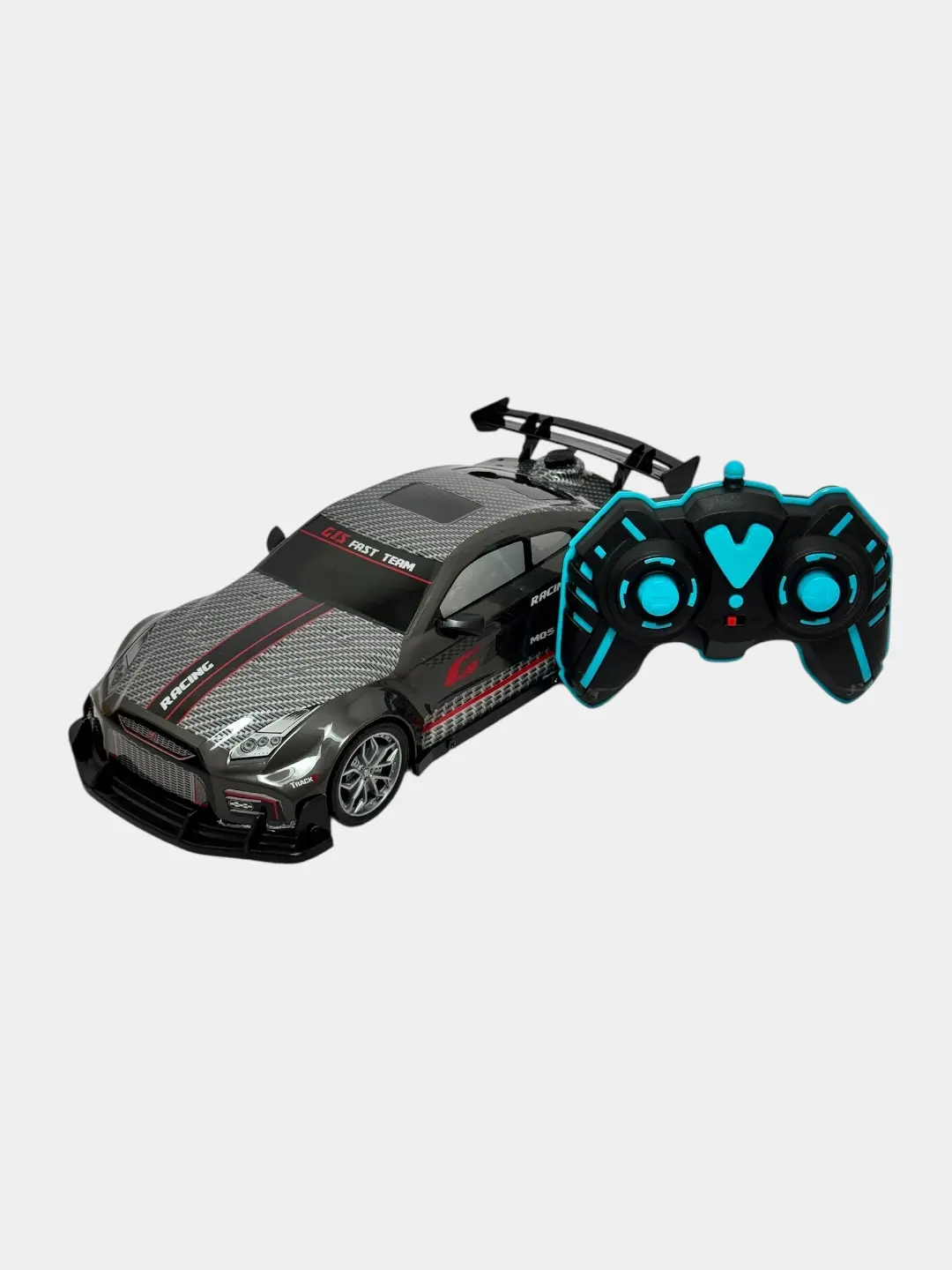 Radioboshqaruvchi o'yinchoq
Storm Racing Nissan GTR, maxsus effektli, bolalar uchun — 3-rasm