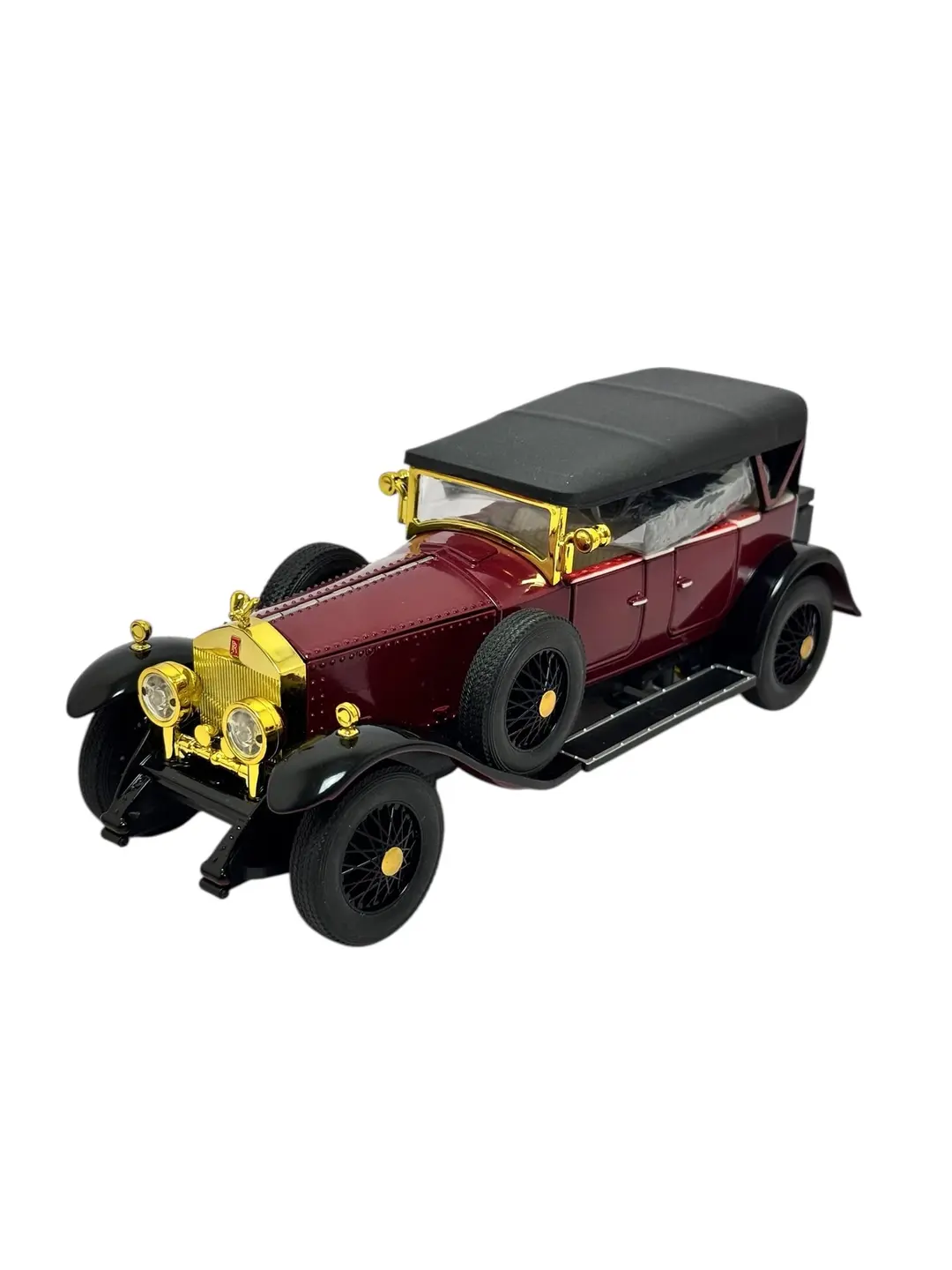 Kolleksion mashina Rolls-Royce Phantom 1:24 metall inersion chiroq va ovozli — 3-rasm