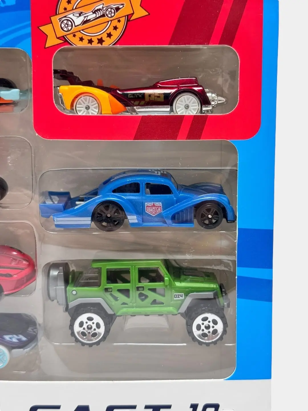 Metall avtomashinalar Hot Wheels "Kolleksiya" 10 dona, bolalar uchun 3+, yorqin — 5-rasm