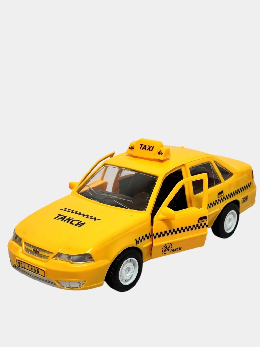 Radioboshqaruvchi Neksiya Taxi mashinasi, 1:12 masshtab, eshiklar ochiladi, 3+ bolalar uchun — 3-rasm