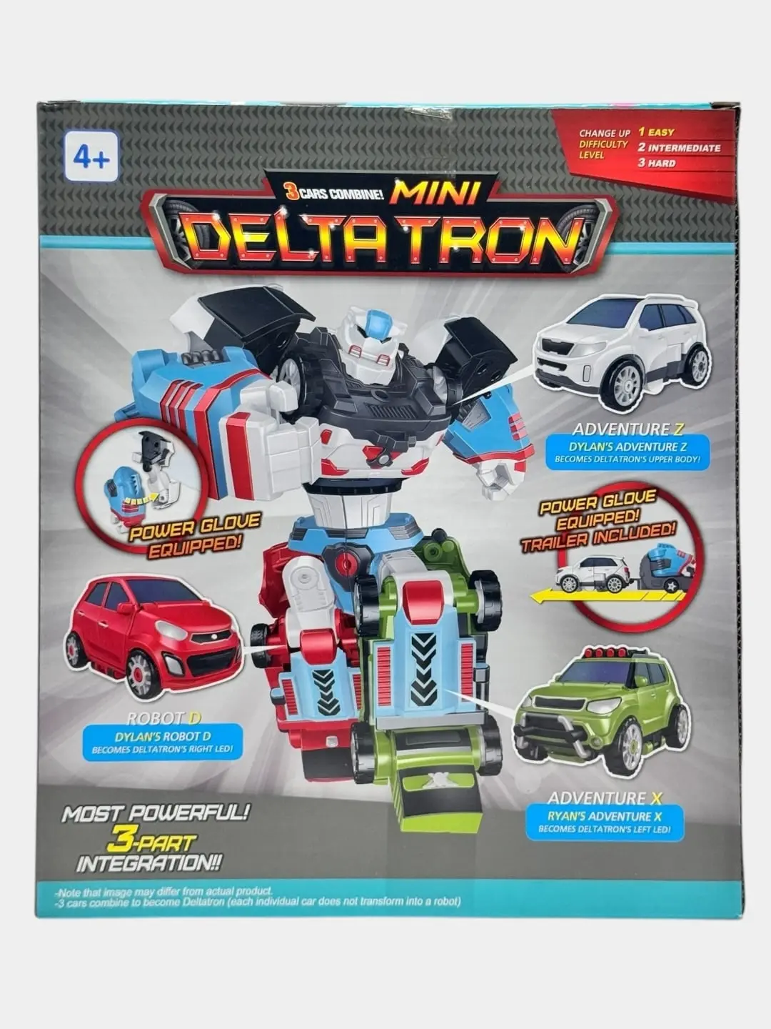 Tobot transformer Deltatron 3 tasi 1 da, o'g'il bolalar uchun robot — 8-rasm