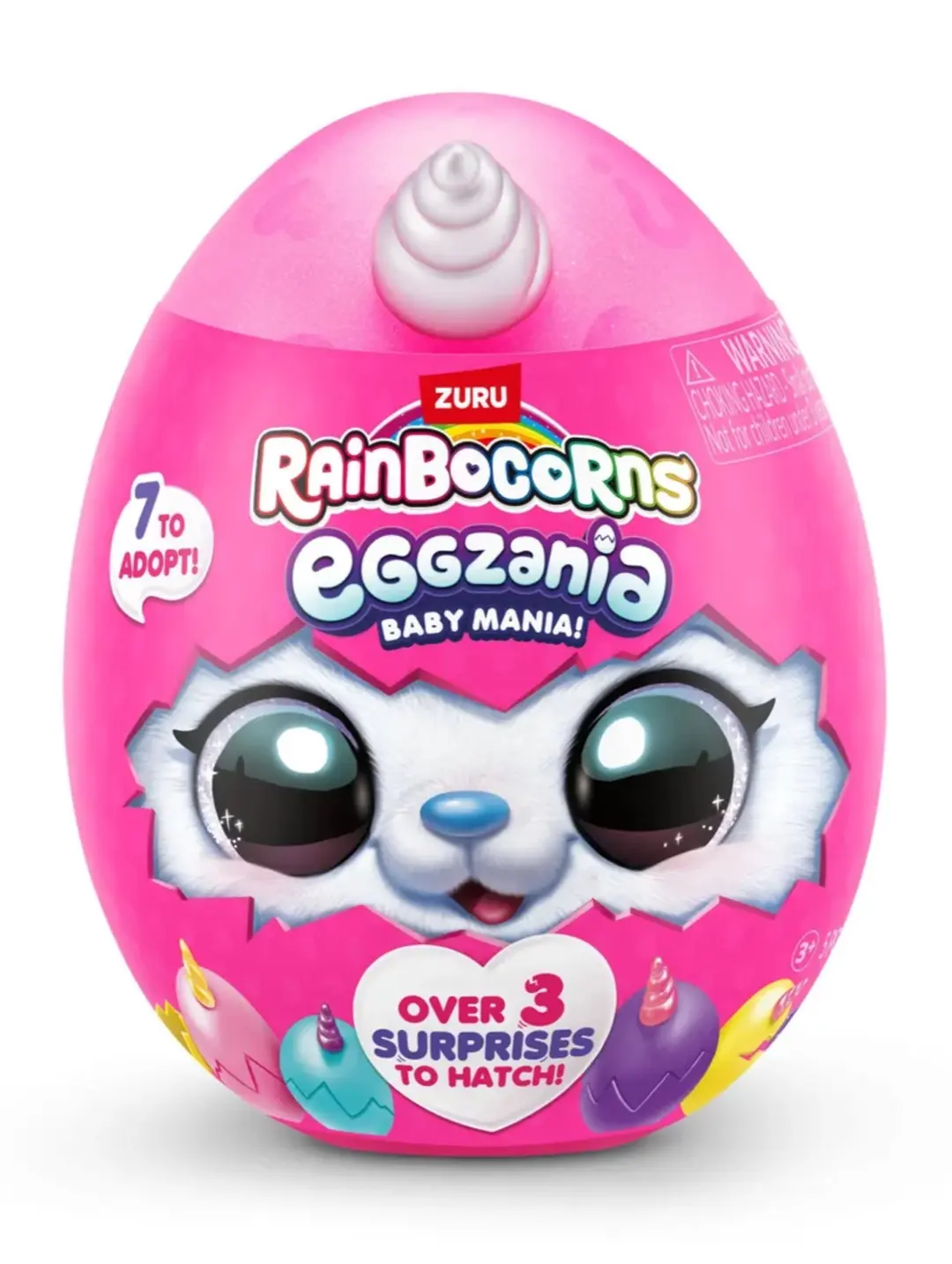 ZURU Rainbocorns Eggzania Сюрприз-яйцо, развивающая сенсорная игрушка для детей от 3 лет