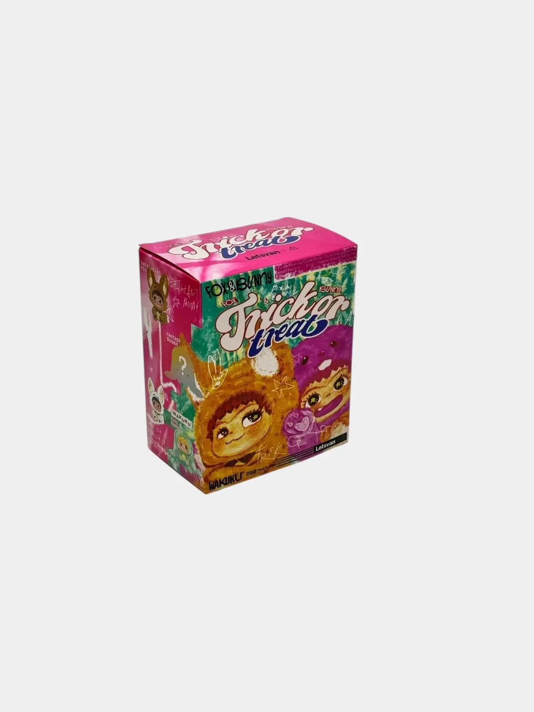 Фигурка Вакуку пушистый монстр-дикарь с длинными ушами Letsvan Trick or Treat Blind Box