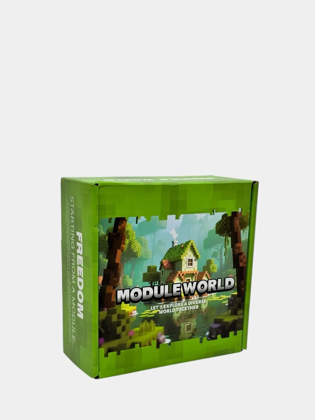 Magnitli konstruktor Maynkraft Module World, bolalar uchun 50 blokli