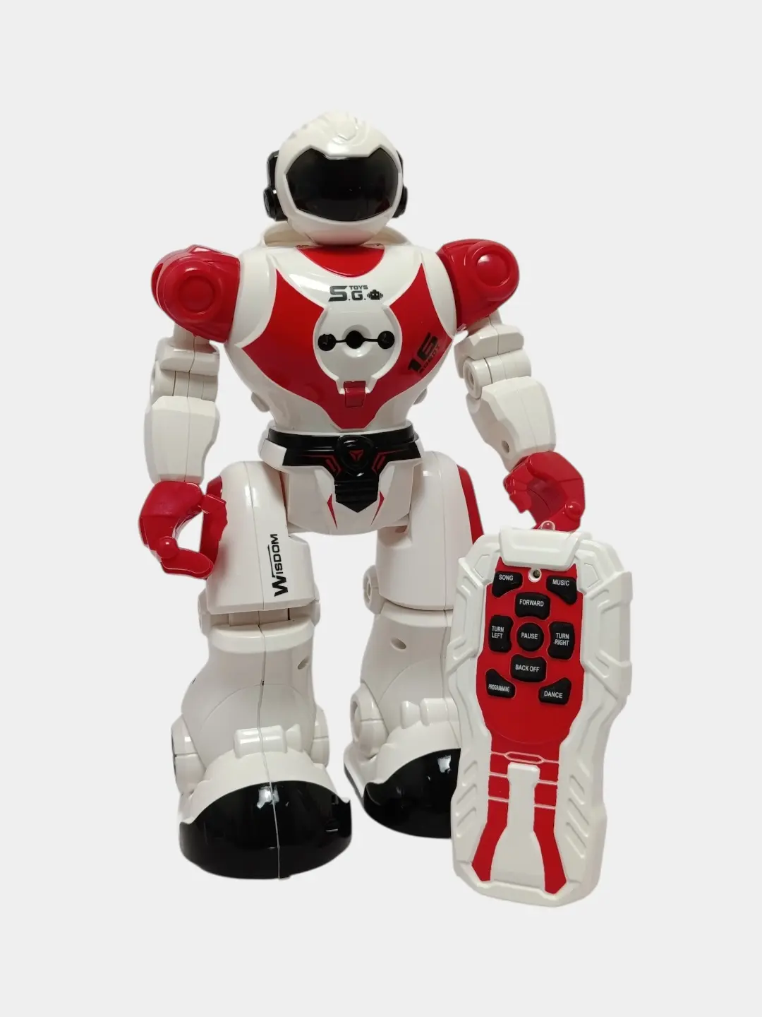 Masofadan va imo-ishora bilan boshqariladigan interaktiv BOTS roboti, dasturlanadigan — 4-rasm