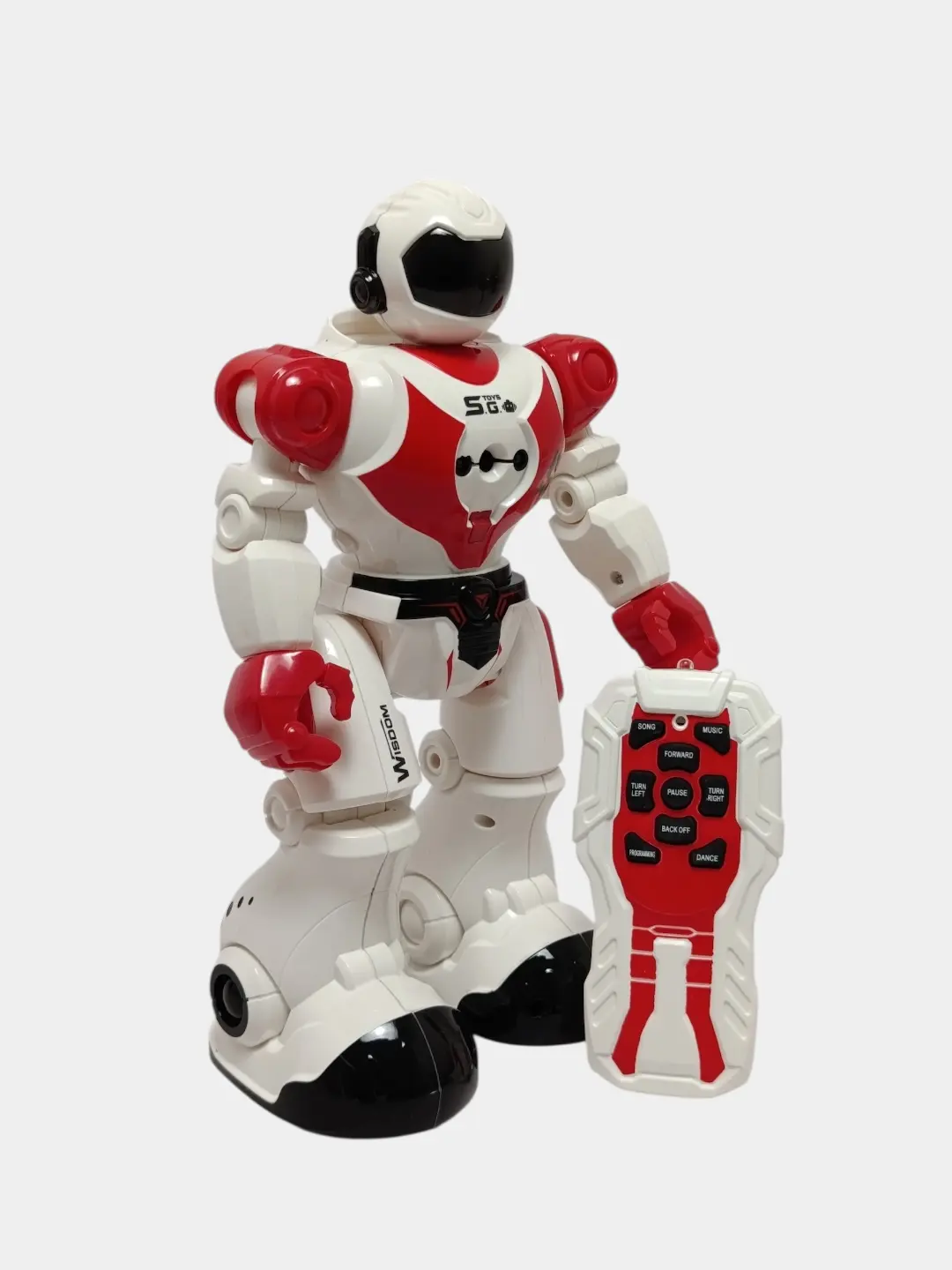 Masofadan va imo-ishora bilan boshqariladigan interaktiv BOTS roboti, dasturlanadigan — 5-rasm
