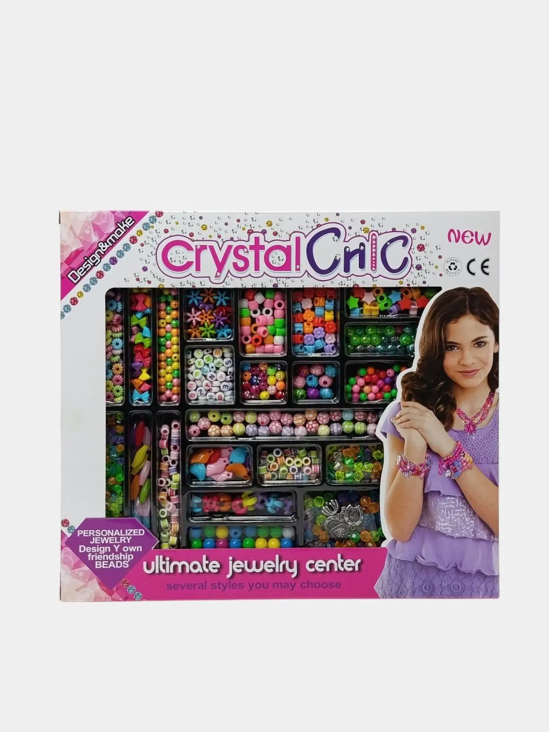 Crystal Chic Ultimate Jewelry Center munchoqlar to'plami taqinchoqlar yasash uchun — 2-rasm