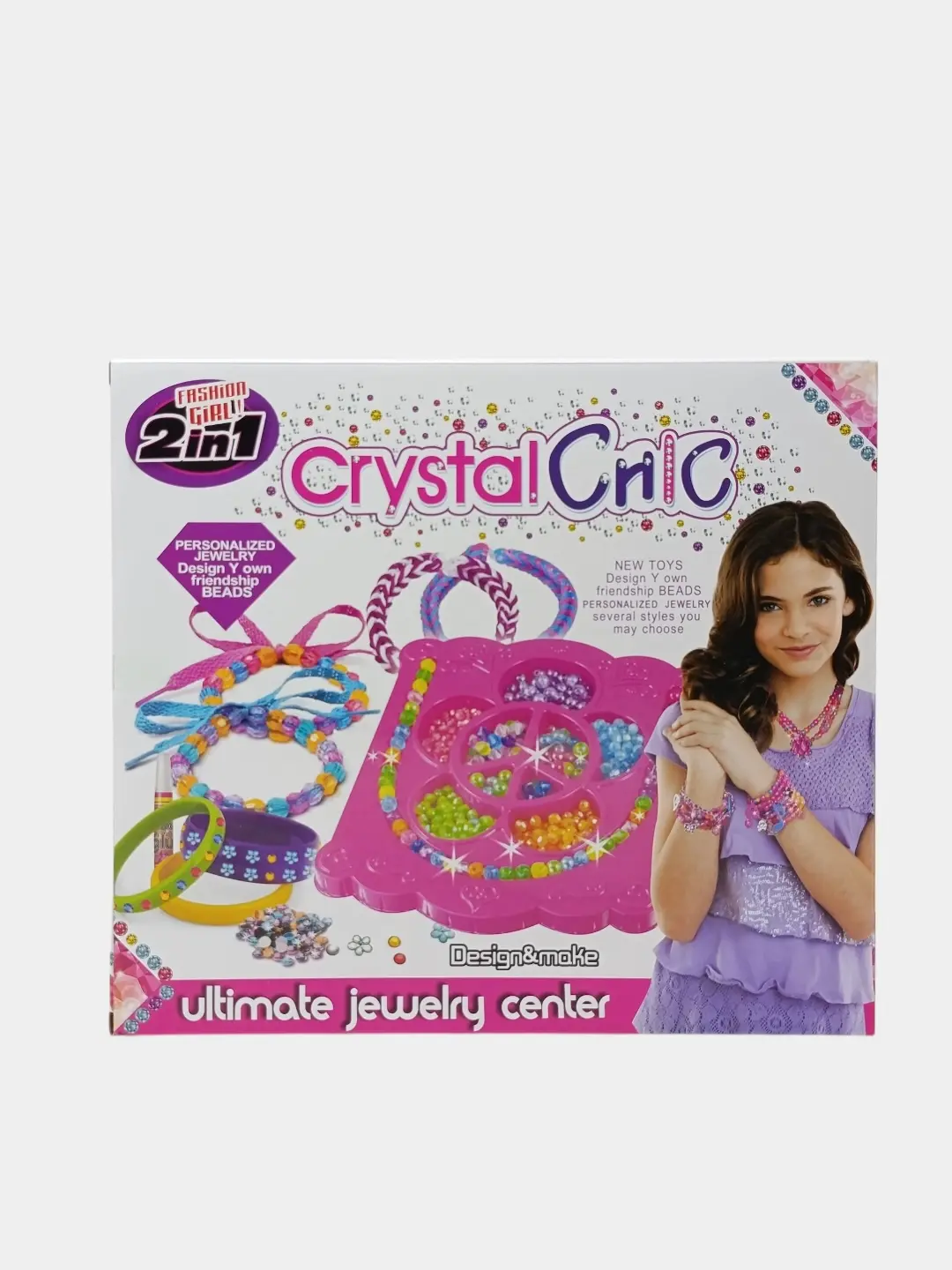 Crystal Chic Ultimate Jewelry Center munchoqlar to'plami taqinchoqlar yasash uchun — 4-rasm