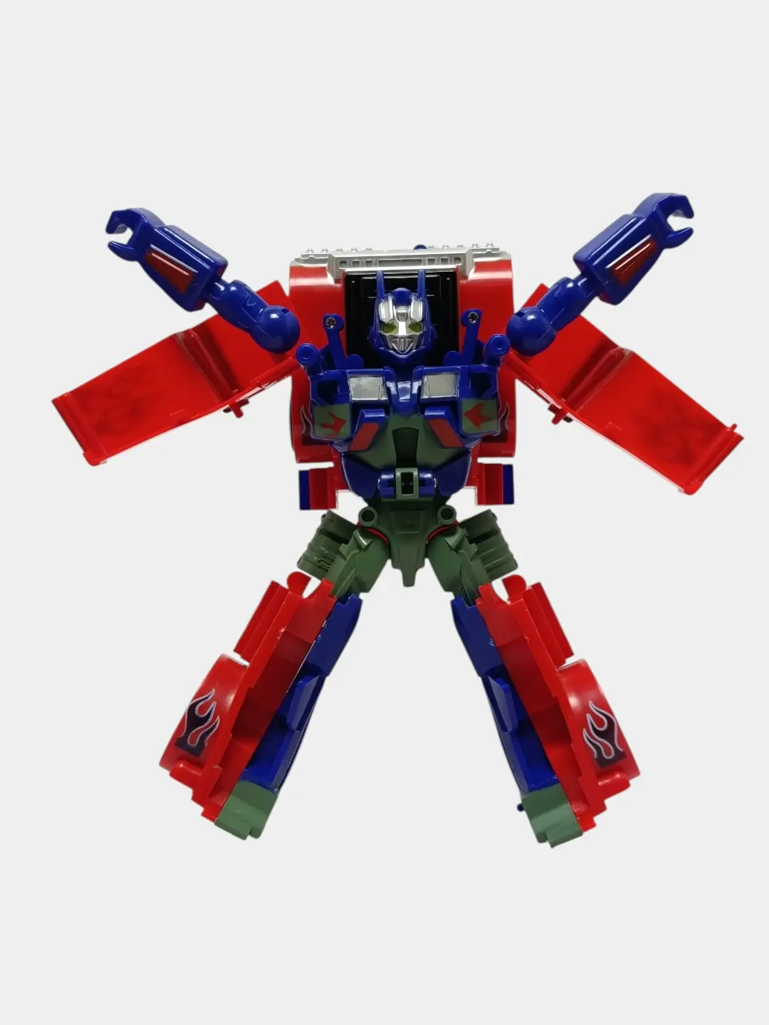 Transformer robot o'yinchog'i 2 tasi 1 da, mashinaga aylanadi, o'g'il bolalar uchun — 4-rasm