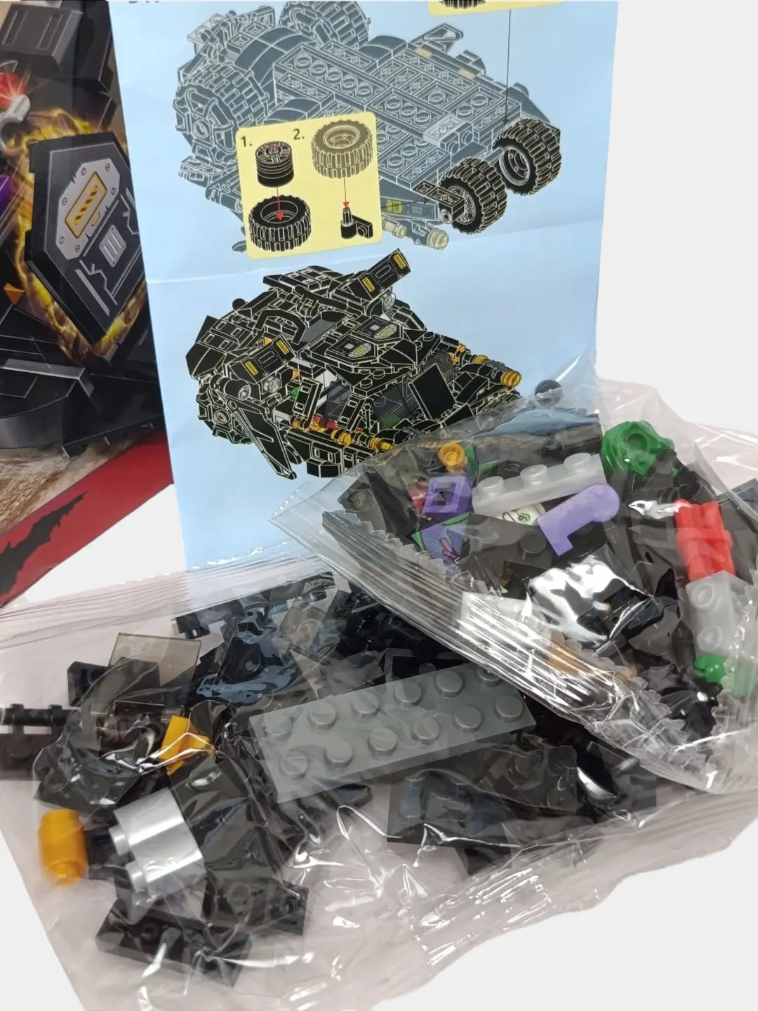 Konstruktor Betmen Super Bat Hero Jangovar kater va Joker figurasi, 120 detalli — 6-rasm