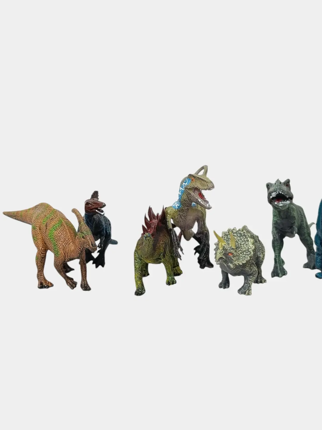Dinozavrlar figurasi to'plami, bolalar uchun realistik o'yinchoqlar, 8 ta — 4-rasm