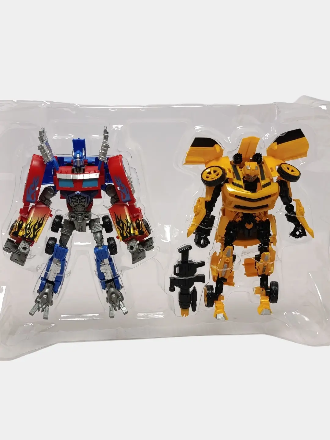 Transformer robotlar to'plami 2 tasi 1 da Mechanic Deformation, Optimus va Bamblbi — 3-rasm