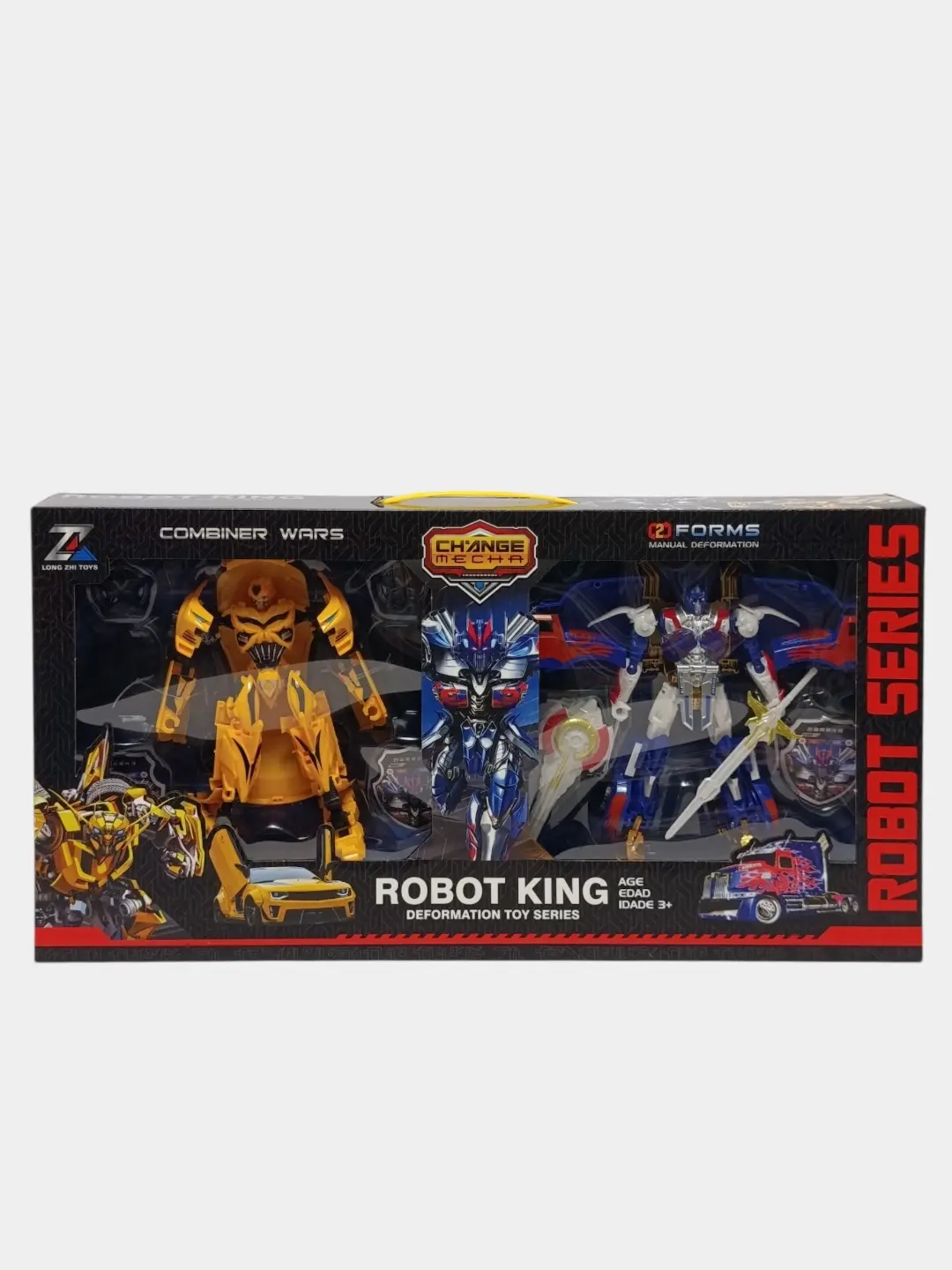 Robot transformer 2 in 1, o'g'il bolalar uchun o'yinchoq, 3 yoshdan katta bolalar uchun — 2-rasm