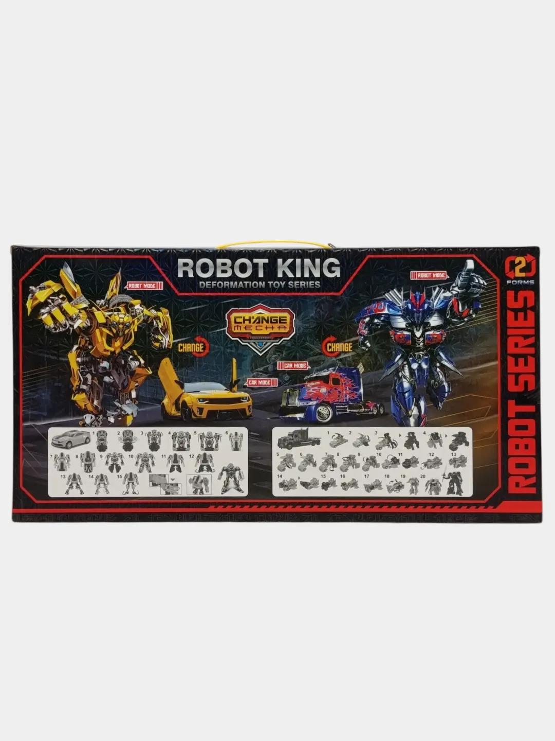 Robot transformer 2 in 1, o'g'il bolalar uchun o'yinchoq, 3 yoshdan katta bolalar uchun — 5-rasm
