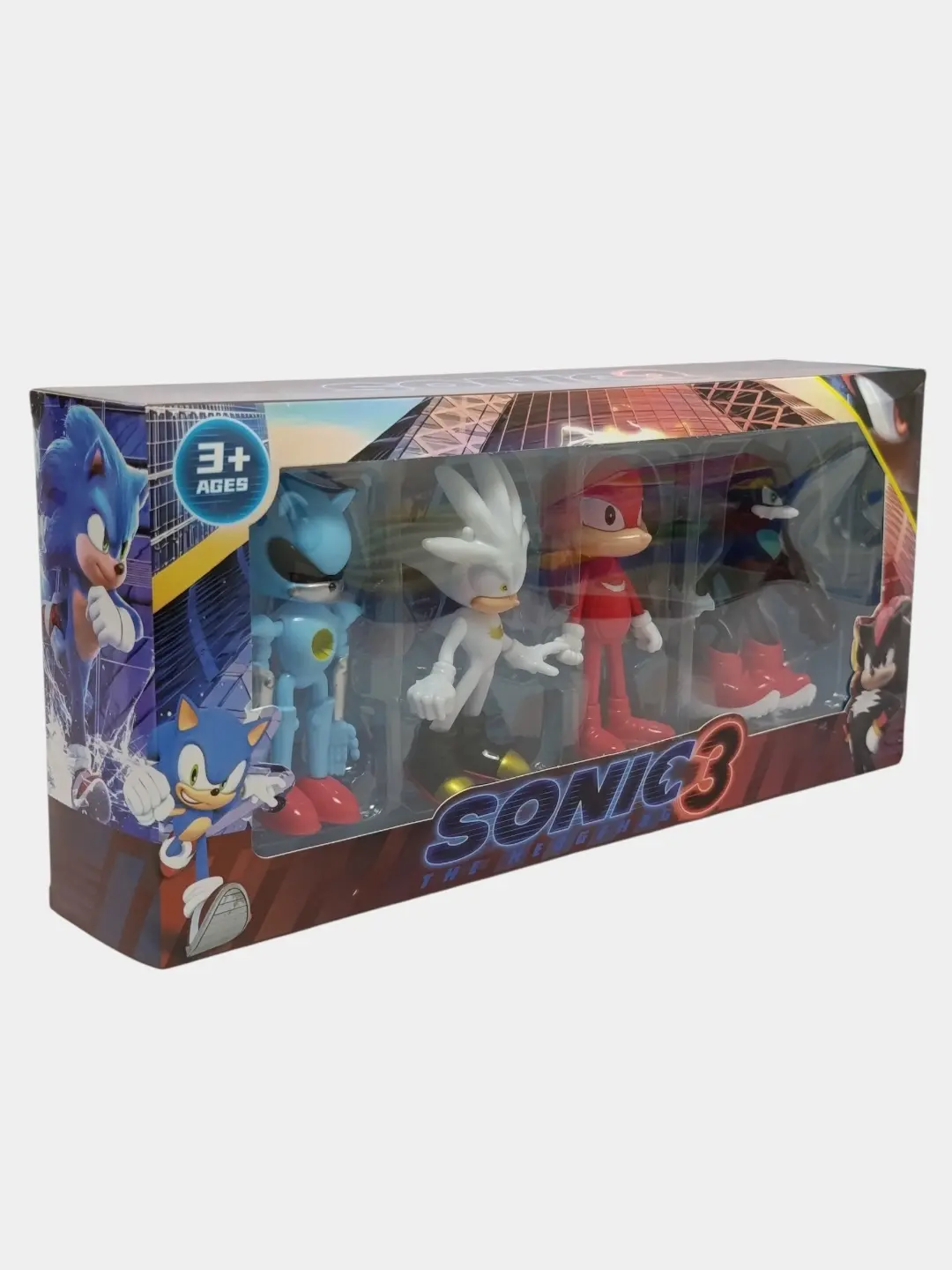 Sonic the Hedgehog o'yin to'plami, Metal Sonik, Silver, Naklz figuralari, 4 dona
