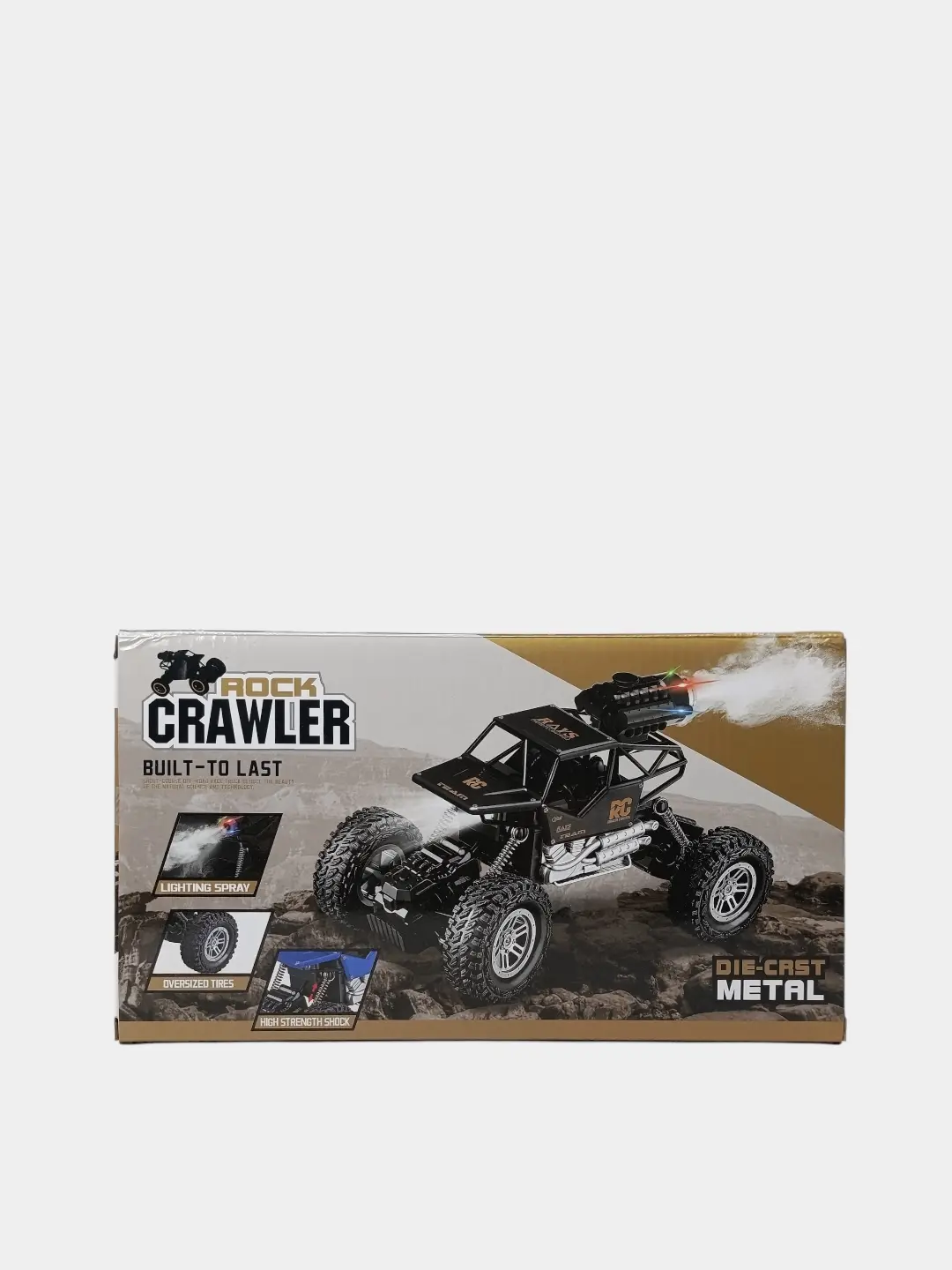 Masofadan boshqariladigan Rock Crawler vnedorojnik, Metall korpus, 1:18 — 3-rasm