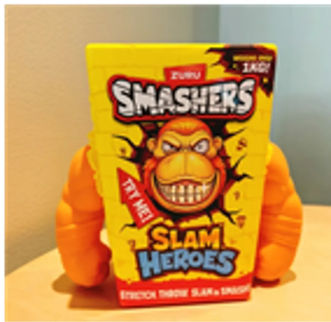 ZURU Smashers Slam Heroes, Коллекционная интерактивная игрушка, Для детей от 6 лет, С руками для бросков