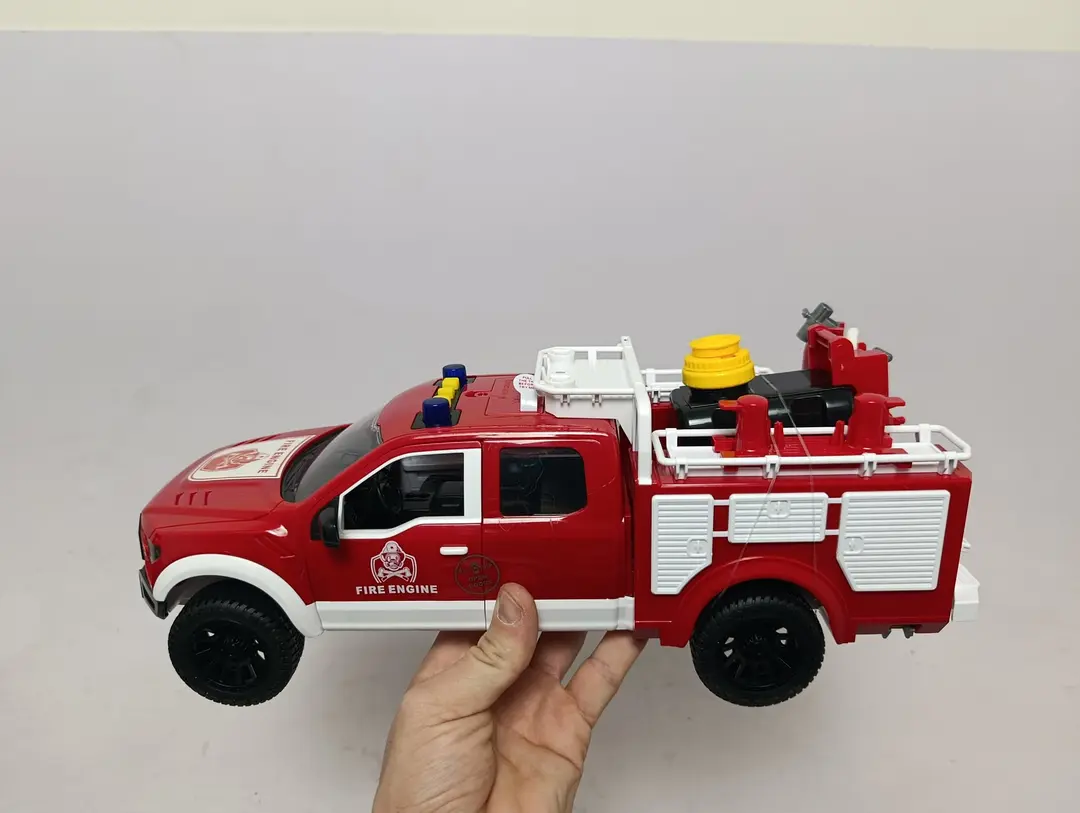 Jin Jia Toys bolalar o't o'chirish pikap mashinasi, chiroqli va ovozli — 5-rasm