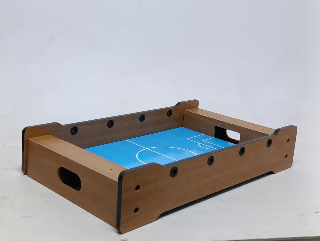 Stol o'yini futbol va xokkey 2 ta 1 da, bolalar uchun kiker va aeroxokkey stoli — 7-rasm