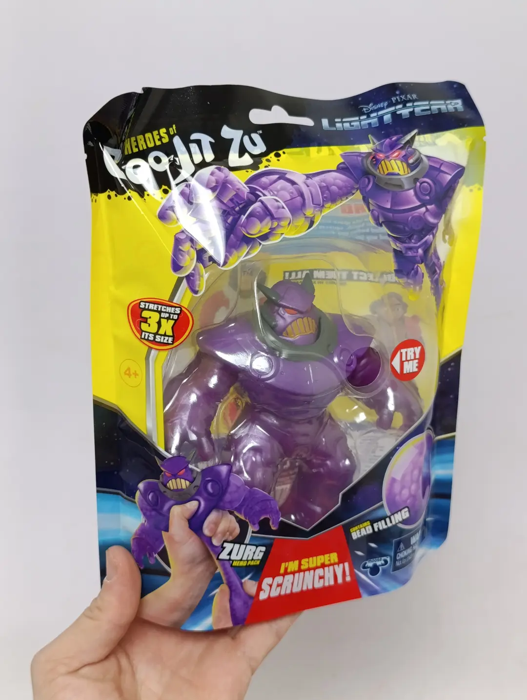 Фигурка тянучка Герои GooJitZu Зург Zurg Disney Pixar антистресс