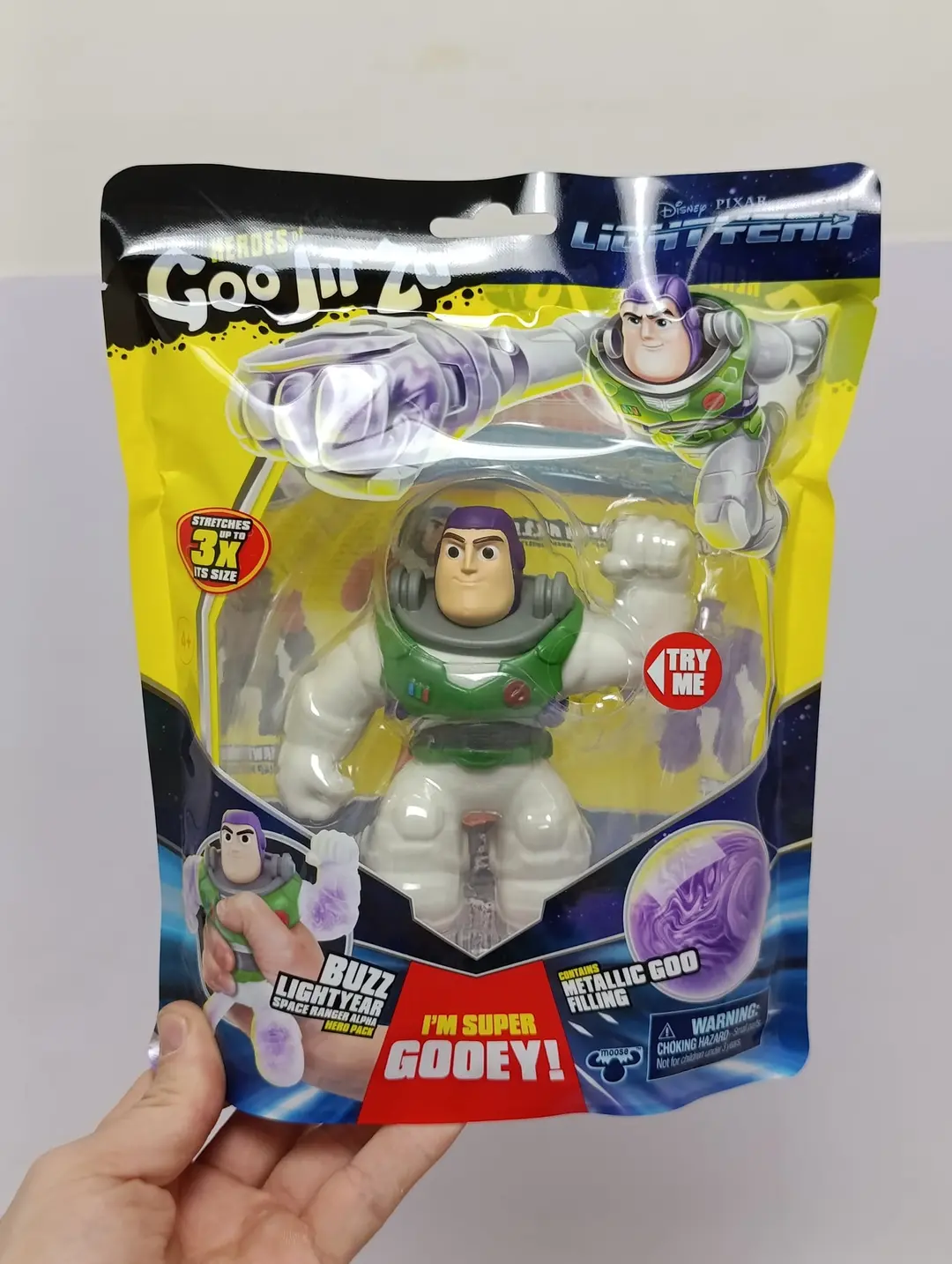 GooJitZu Zurg cho'ziluvchan figurasi Disney Pixar antistress o'yinchoq — 11-rasm