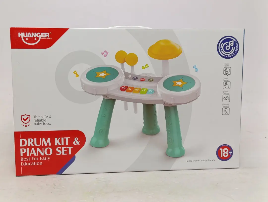 Huanger dinamik jaz baraban to'plami va pianino 2 tasi 1 da, ko'k — 2-rasm