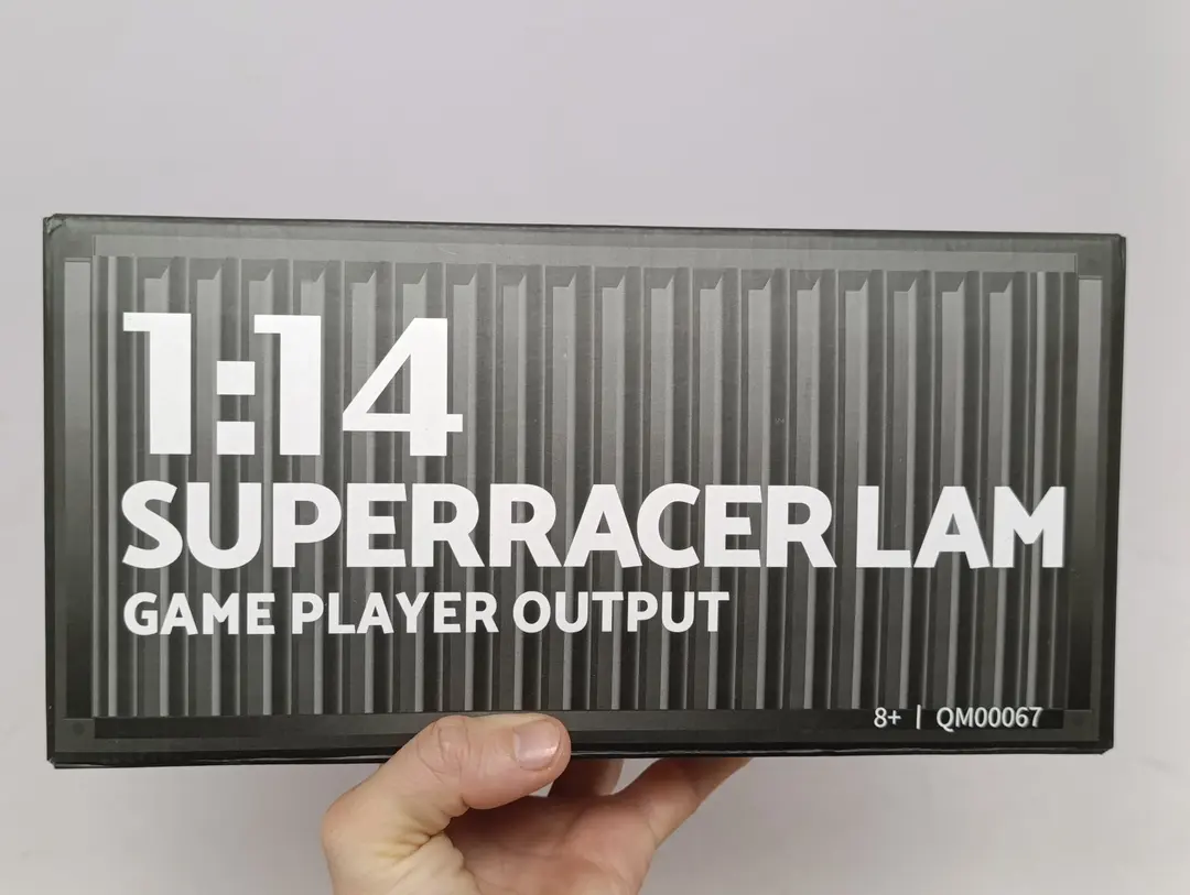 Конструктор Super Racer LAM, Масштаб 1:14 на 1314 деталей, Подарок для мальчиков и коллекционеров, Хром — фото 2