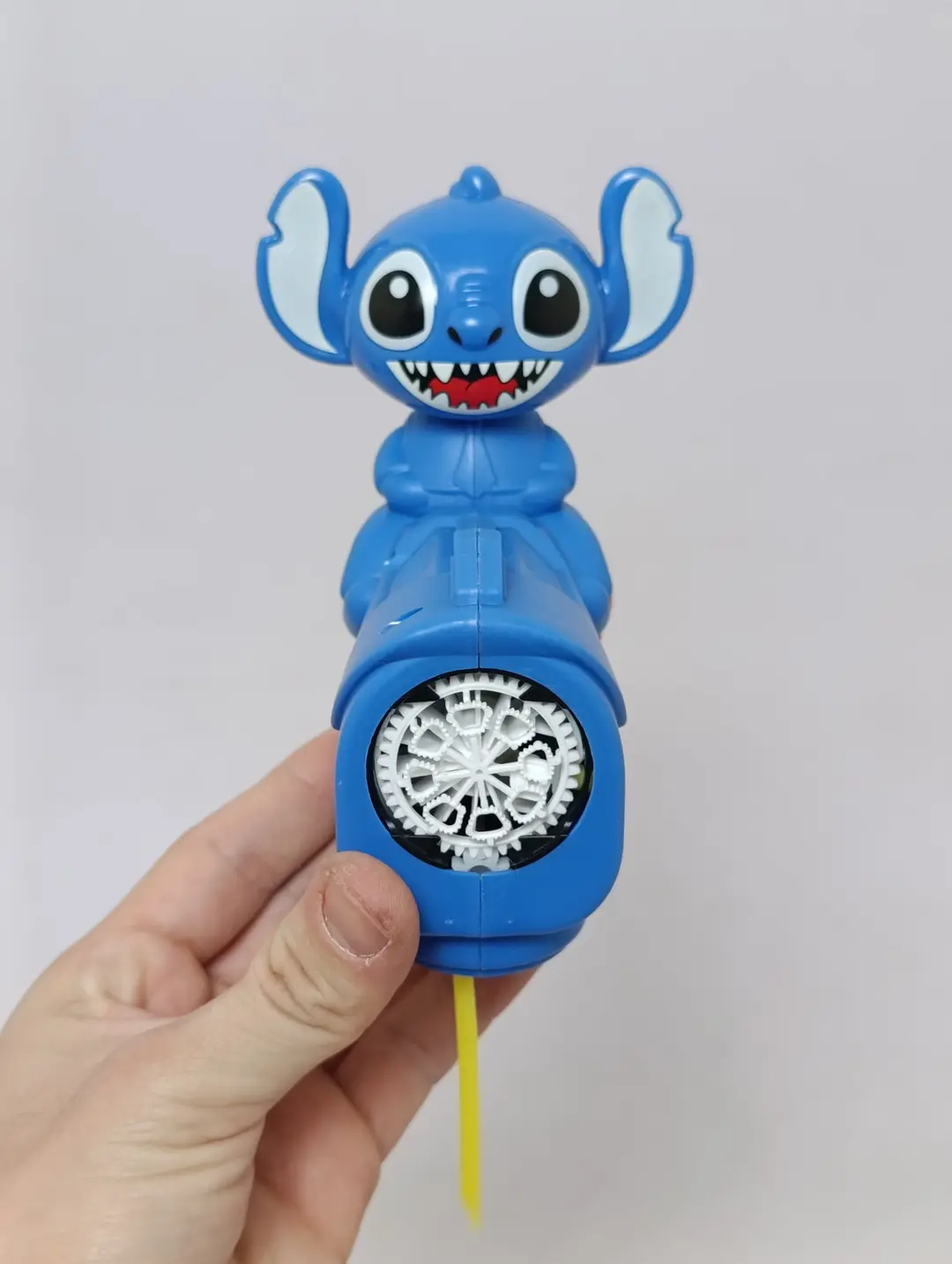 Elektr sovunli pufakchalar to'pponchasi Bubble Gun avtomatik Stich va Shin-tyan — 5-rasm
