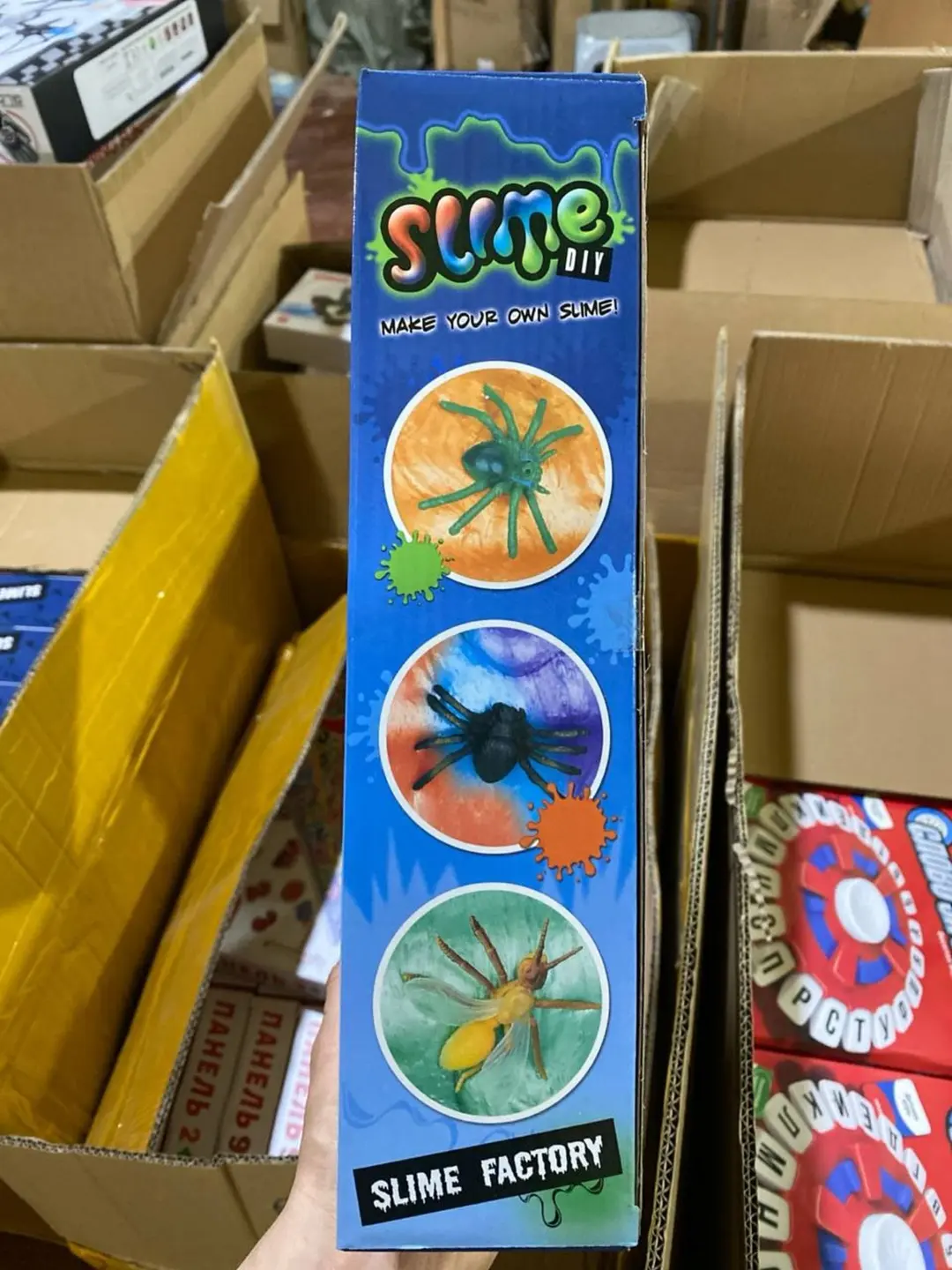 Slime Factory bolalar o'yinchoq to'plami, Mikserli slaym fabrikasi, 6 yoshdan katta bolalar uchun DIY to'plami — 2-rasm