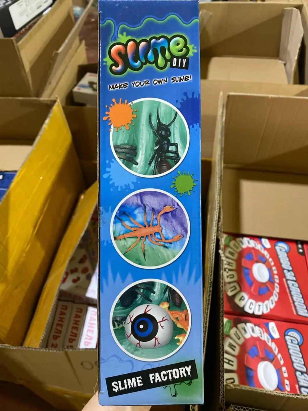 Slime Factory bolalar o'yinchoq to'plami, Mikserli slaym fabrikasi, 6 yoshdan katta bolalar uchun DIY to'plami — 4-rasm