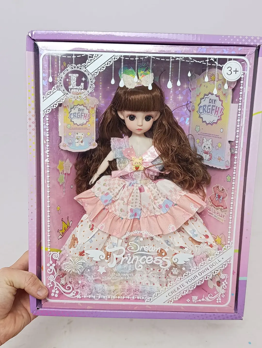 Кукла Конфетная принцесса Dream Princess с живыми глазами и аксессуарами для девочек