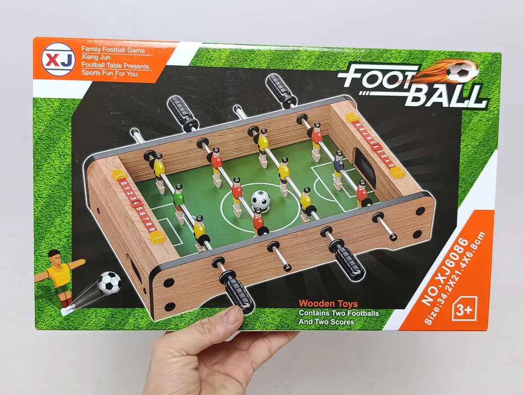Stol futboli Xiang Jun XJ6086 bolalar uchun yog'ochli kiker