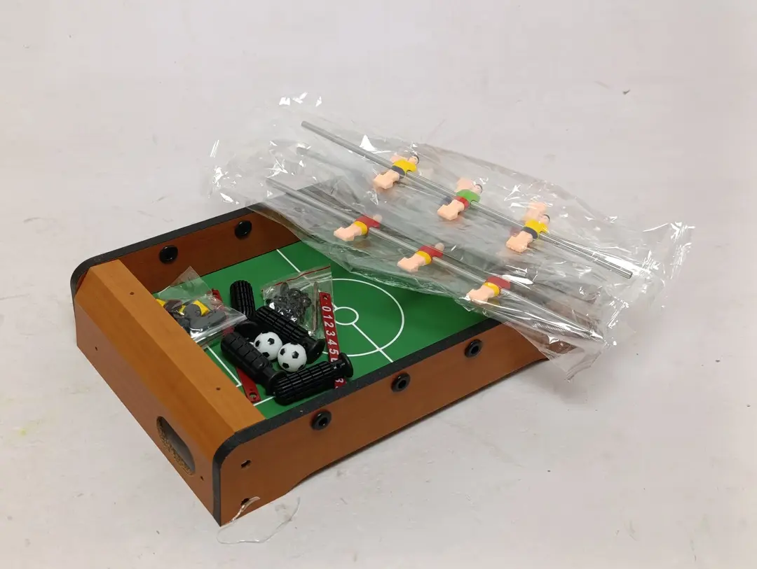 Stol futboli Xiang Jun XJ6086 bolalar uchun yog'ochli kiker — 3-rasm