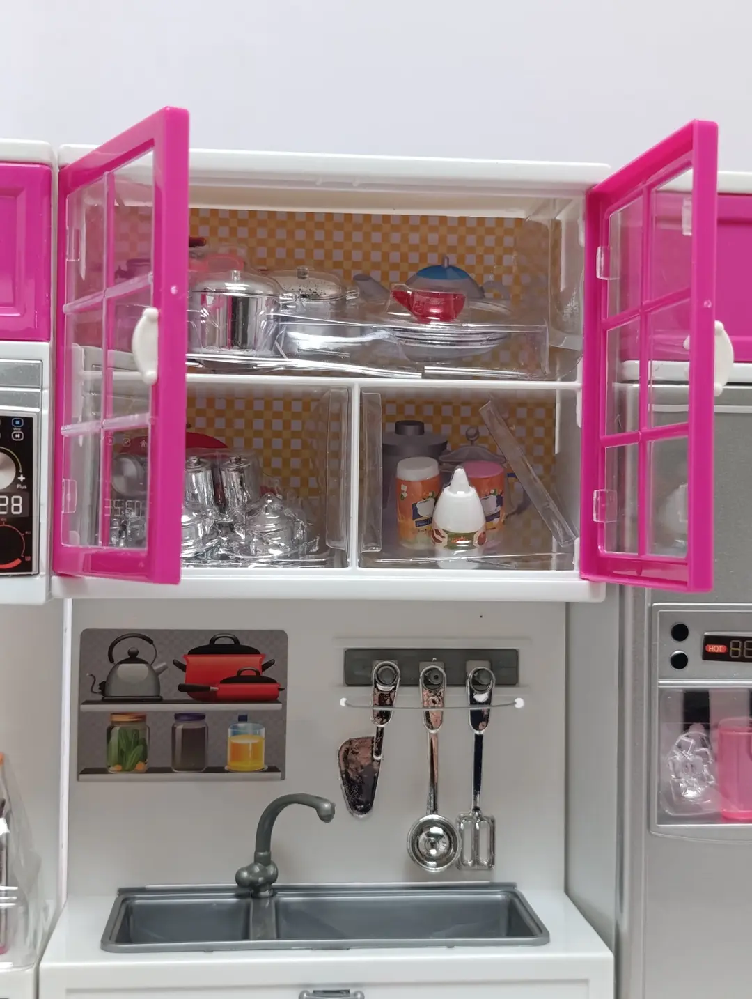 Interaktiv o'yinchoq oshxona My Happy Kitchen, chiroq va ovozli, 39 ta buyum — 6-rasm