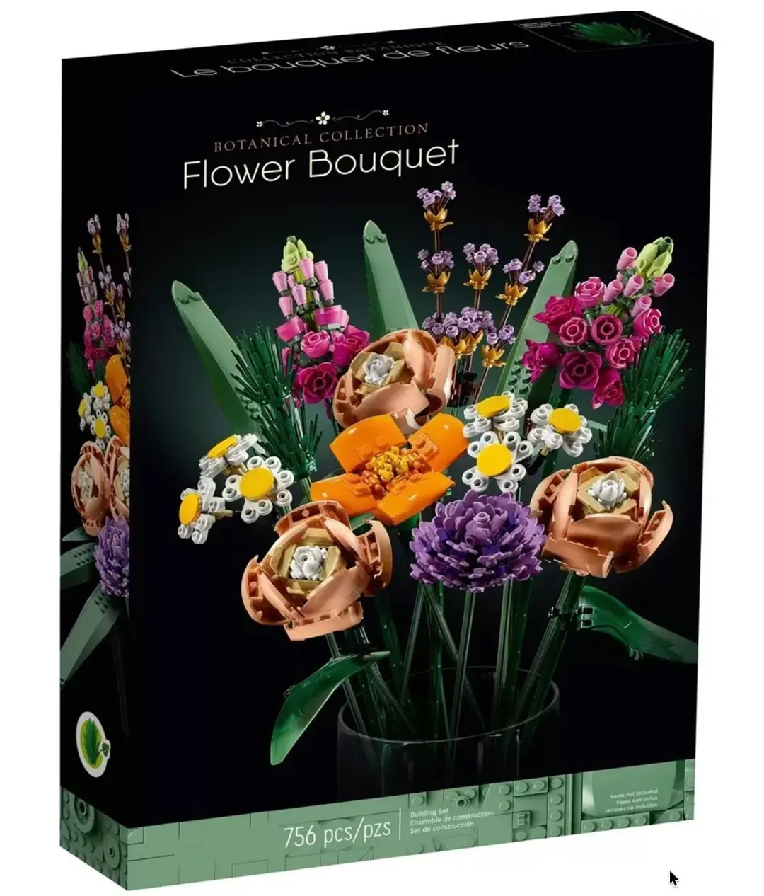 Konstruktor Gullar guldastasi Botanical Collection interyer uchun, kattalar va bolalarga