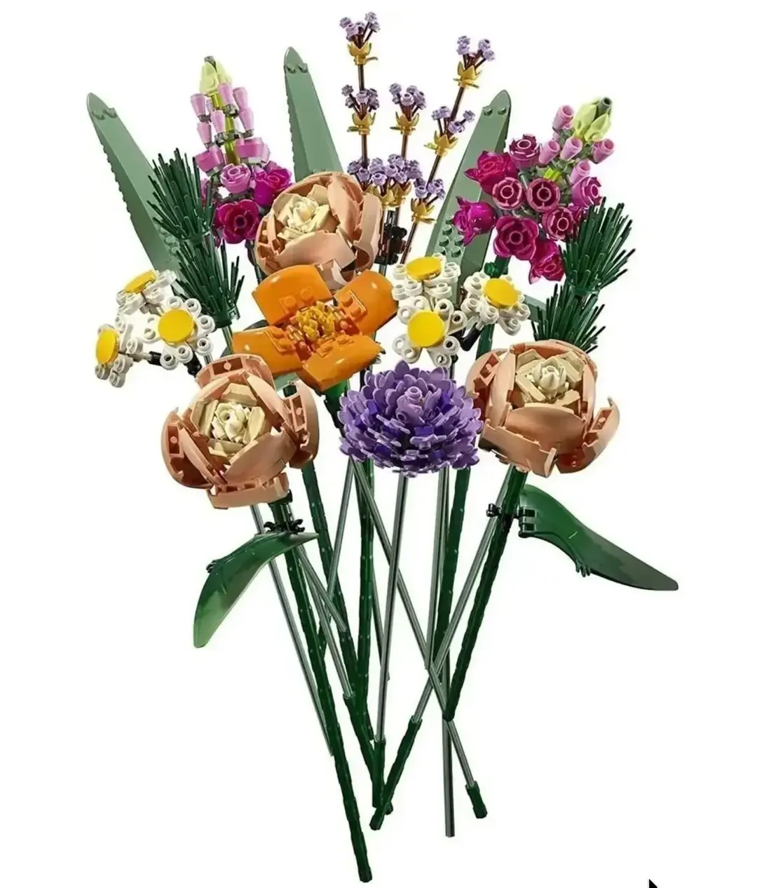 Konstruktor Gullar guldastasi Botanical Collection interyer uchun, kattalar va bolalarga — 2-rasm