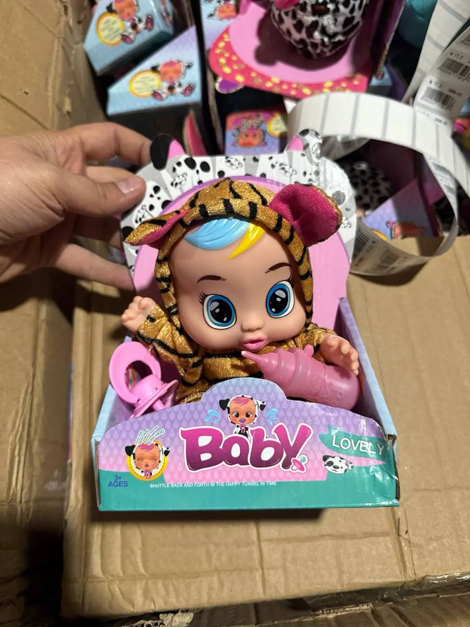 Baby Lovely o'yinchoq qo'g'irchog'i, kiyim va aksessuarlar bilan, 3 yoshdan oshgan qizlar uchun — 4-rasm