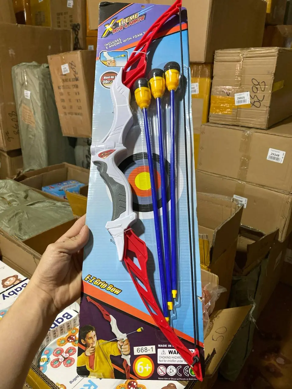 Bolalar uchun X-Treme Bow & Arrow o'yin to'plami, 12m masofa va yumshoq o'qlar, 6 yoshdan oshgan bolalarga